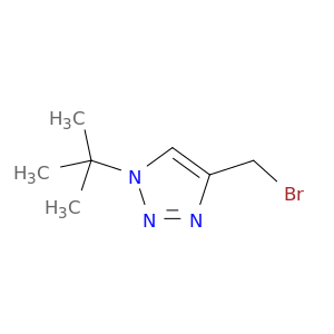 4-(Bromomethyl)-1-tert-butyl-1H-1,2,3-triazole