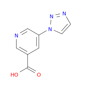 5-(1H-1,2,3-triazol-1-yl)pyridine-3-carboxylic Acid