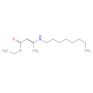 2-Butenoic acid, 3-(octylamino)-, ethyl ester
