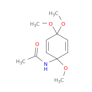 Acetamide, N-(1,4,4-trimethoxy-2,5-cyclohexadien-1-yl)-