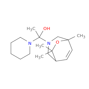 Ethanone,2-(1-piperidinyl)-1-(5,7,7-trimethyl-6-oxa-3-azabicyclo[3.2.2]non-3-yl)-