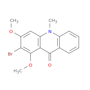 9(10H)-Acridinone, 2-bromo-1,3-dimethoxy-10-methyl-