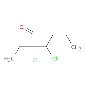 Hexanal, 2,3-dichloro-2-ethyl-