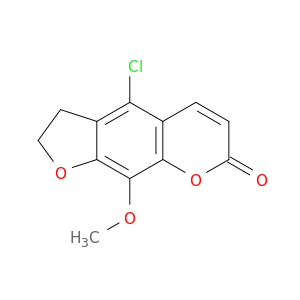 4-CHLORO-9-METHOXY-2,3-DIHYDRO-7H-FURO[3,2-G]CHROMEN-7-ONE