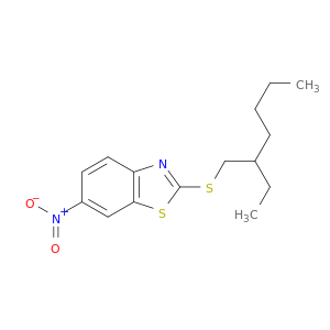 Benzothiazole, 2-[(2-ethylhexyl)thio]-6-nitro-