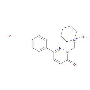 1-methyl-1-[(6-oxo-3-phenylpyridazin-1(6h)-yl)methyl]piperidinium bromide