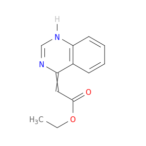 Acetic acid, 4(1H)-quinazolinylidene-, ethyl ester