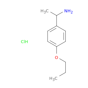 1-(4-丙氧基苯基)乙-1-胺盐酸盐