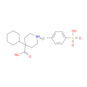 4-Piperidinecarboxylic acid, 4-cyclohexyl-, 4-methylbenzenesulfonate