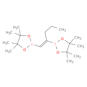 1-庚烯-1,2-二硼酸双(2,3-二甲基-2,3-丁二醇)酯