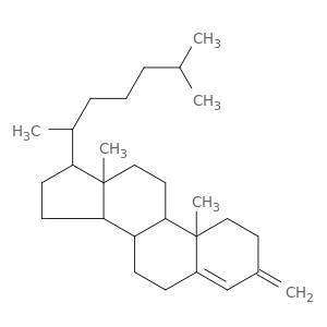 10,13-dimethyl-17-(6-methylheptan-2-yl)-3-methylidene-1,2,6,7,8,9,11,12,14,15,16,17-dodecahydrocyclopenta[a]phenanthrene