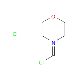 Morpholinium, 4-(chloromethylene)-, chloride