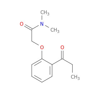 N,N-Dimethyl-2-(2-propanoylphenoxy)acetamide