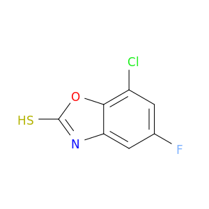7-chloro-5-fluoro-1,3-benzoxazole-2-thiol