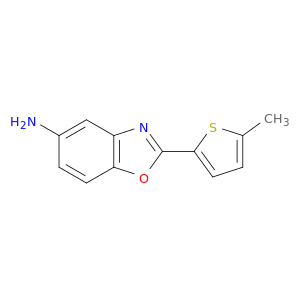 2-(5-甲基-2-噻吩基)-5-苯并恶唑胺