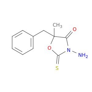4-Oxazolidinone, 3-amino-5-methyl-5-(phenylmethyl)-2-thioxo-