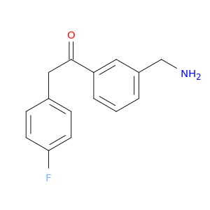 1-(3-(Aminomethyl)phenyl)-2-(4-fluorophenyl)ethanone