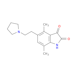 1H-Indole-2,3-dione, 4,7-dimethyl-5-[2-(1-pyrrolidinyl)ethyl]-