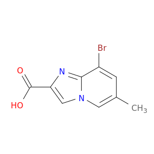 8-BroMo-6-MethyliMidazo[1,2-a]pyridine-2-carboxylic acid