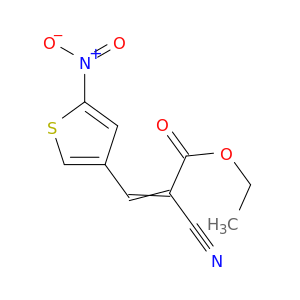 ETHYL (E)-2-CYANO-3-(5-NITROTHIOPHEN-3-YL)PROP-2-ENOATE