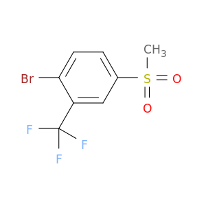 苯,1-溴-4-(甲基磺酰基)-2-(三氟甲基)-