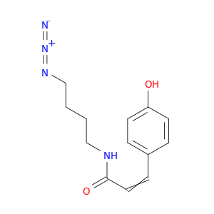 2-Propenamide, N-(4-azidobutyl)-3-(4-hydroxyphenyl)-