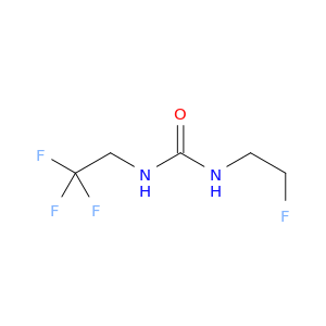 1-(2-fluoroethyl)-3-(2,2,2-trifluoroethyl)urea