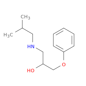 1-[(2-methylpropyl)amino]-3-phenoxypropan-2-ol