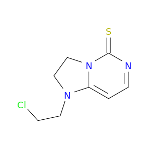 Imidazo[1,2-c]pyrimidine-5(1H)-thione,1-(2-chloroethyl)-2,3-dihydro-