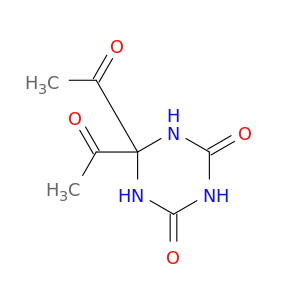 1,3,5-Triazine-2,4(1H,3H)-dione, diacetyldihydro-