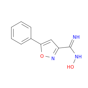 3-Isoxazolecarboximidamide, N-hydroxy-5-phenyl-
