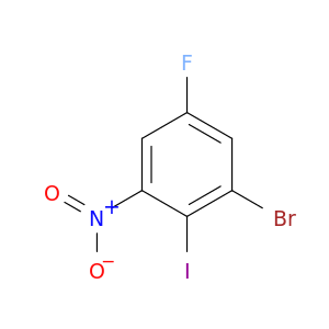1-Bromo-5-fluoro-2-iodo-3-nitrobenzene