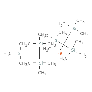 Iron, bis[tris(trimethylsilyl)methyl]-
