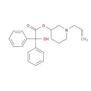 Benzeneacetic acid,R-hydroxy-R-phenyl-,esters,1-(2-propenyl)-3-piperidinyl ester