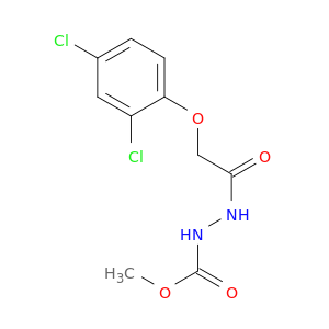Hydrazinecarboxylic acid, 2-[(2,4-dichlorophenoxy)acetyl]-, methyl ester