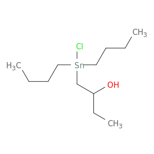 2-Butanol, 1-(dibutylchlorostannyl)-
