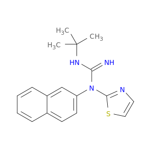 Guanidine,N-(1,1-dimethylethyl)-N'-2-naphthalenyl-N''-2-thiazolyl-