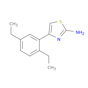 4-(2,5-Diethylphenyl)-1,3-thiazol-2-amine