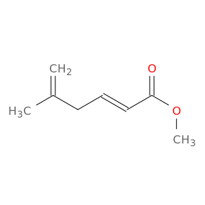 2,5-Hexadienoic acid, 5-methyl-, methyl ester, (E)-