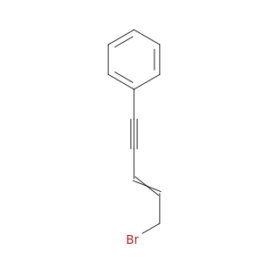Benzene, (5-bromo-3-penten-1-ynyl)-