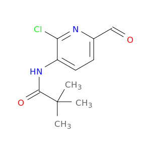 N-(2-氯-6-甲酰基-3-吡啶基)-2,2-二甲基丙二酰胺