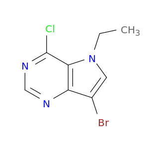 7-Bromo-4-chloro-5-ethyl-5H-pyrrolo[3,2-d]pyrimidine