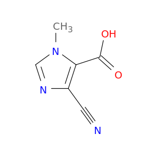 1H-Imidazole-5-carboxylicacid, 4-cyano-1-methyl-