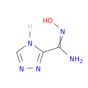 N'-hydroxy-4H-1,2,4-triazole-3-carboximidamide