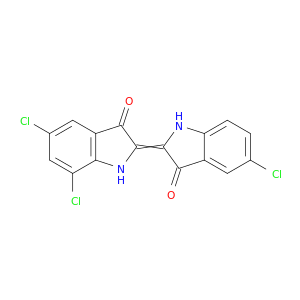 5,7-二氯-2-(5-氯-1,3-二氢-3-氧代-2H-吲哚-2-ylidene)-1,2-二氢-3H-吲哚-3-一
