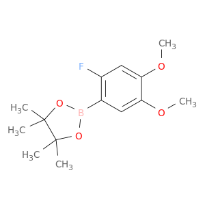 2-Fluoro-4,5-dimethoxyphenylboronic acid, pinacol ester