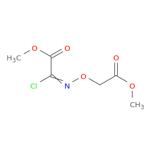 Acetic acid, chloro[(2-methoxy-2-oxoethoxy)imino]-, methyl ester