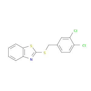 Benzothiazole, 2-[[(3,4-dichlorophenyl)methyl]thio]-