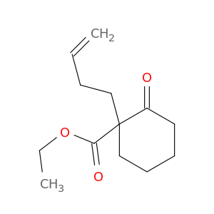 Cyclohexanecarboxylic acid, 1-(3-butenyl)-2-oxo-, ethyl ester