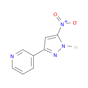 pyridine, 3-(5-nitro-1h-pyrazol-3-yl)-